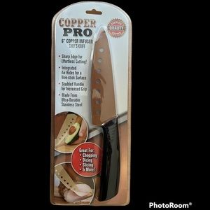 CopperPro - 6” Copper Infused Chef’s Knife